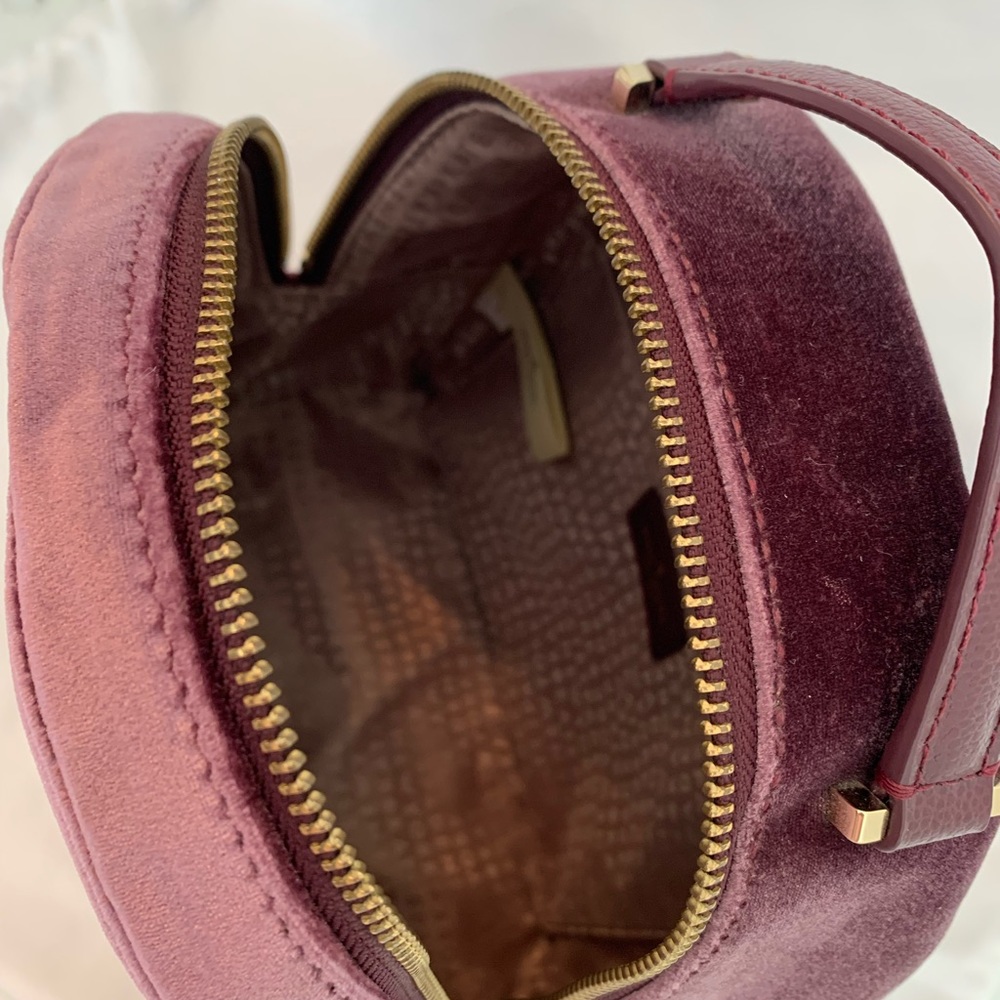 🤩RARE🤩💯% Authentic Kate Spade Dawn Place Velvet Backpack Bag - Picture 6 of 13